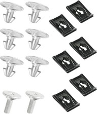 14 PCS Splash Shield Screws,Car Accessories Car Fastener,Lower Engine Cover Pin