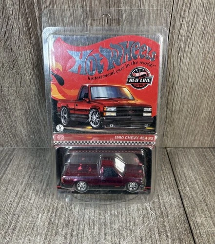 Hot Wheels Red Line Club 1990 Chevy 454 SS 1:64 Diecast Pickup Truck - HNL20