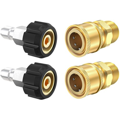 #ad Pressure Washer Quick Connect Kit Brass Finish $30.99