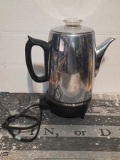 Vintage GE Automatic Percolator Coffee Pot 35P31 SKU 0151