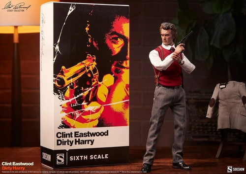 Sideshow Dirty Harry Harry Callahan Clint Eastwood 1/6 Scale 12" Action Figure - Picture 2 of 2