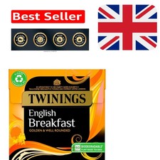 Awaken Your Senses with 80 English Breakfast Tea Bags, 200g - & Energizing 0.07 per strip
