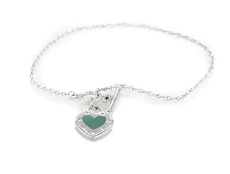 Tiffany & Co. Return to Tiffany Love Blue Heart Toggle Bracelet 'SALE' - Offer - Image 2 of 4