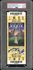 2005 TOM BRADY SUPER BOWL XXXIX PATRIOTS-24, EAGLES-21 PSA 8 AUTO 10 TICKET