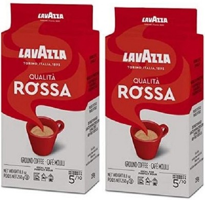 Lavazza Qualita Rossa Ground Coffee 2 Pack