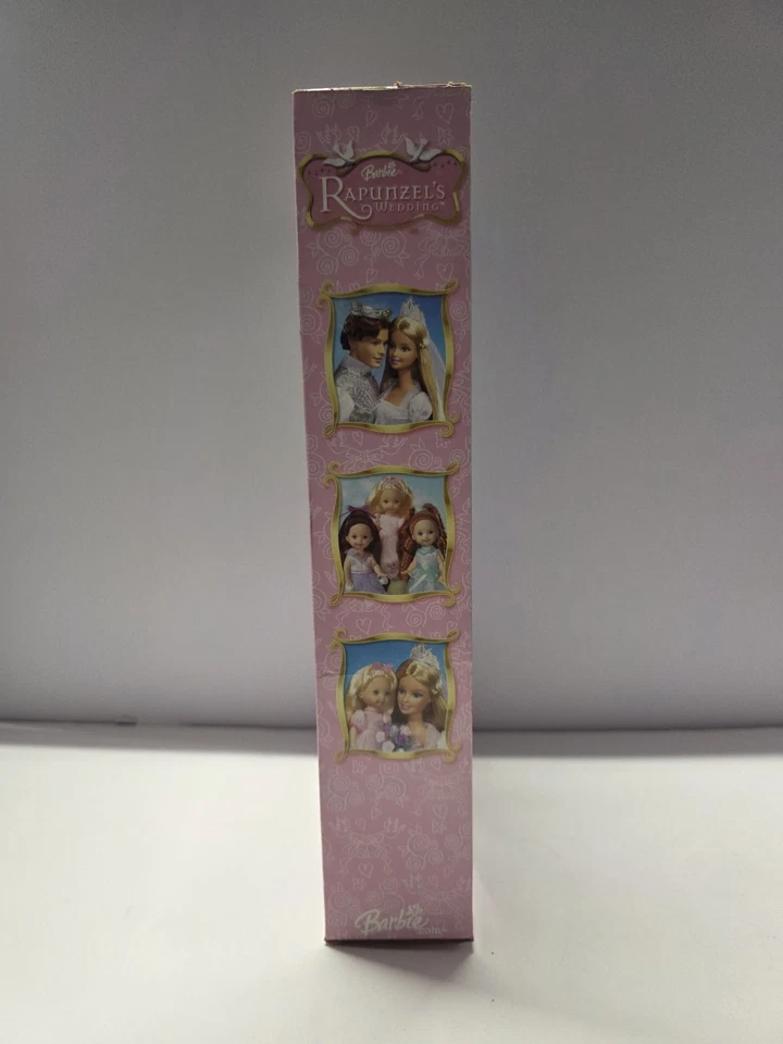 NUEVA Muñeca de Boda Barbie Rapunzel Nueva en Caja Mattel 2005 #J1014 Foto 3 de 4