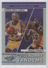 2021 Contenders Optic Legendary Tandems Kareem Abdul-Jabbar Magic Johnson 0g27