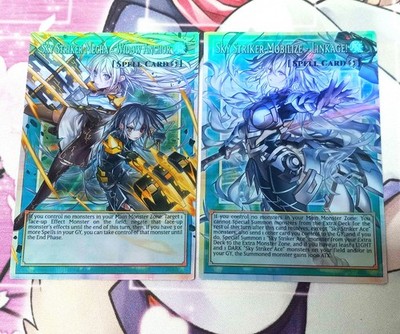 Sky Striker Mecha Mobilize Engage Widow Anchor Overframe  YuGiOh Full Art *READ