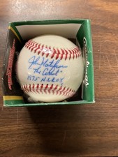John Montefusco Signed SF Giants “The Count” “1975 NL ROY” Inscription