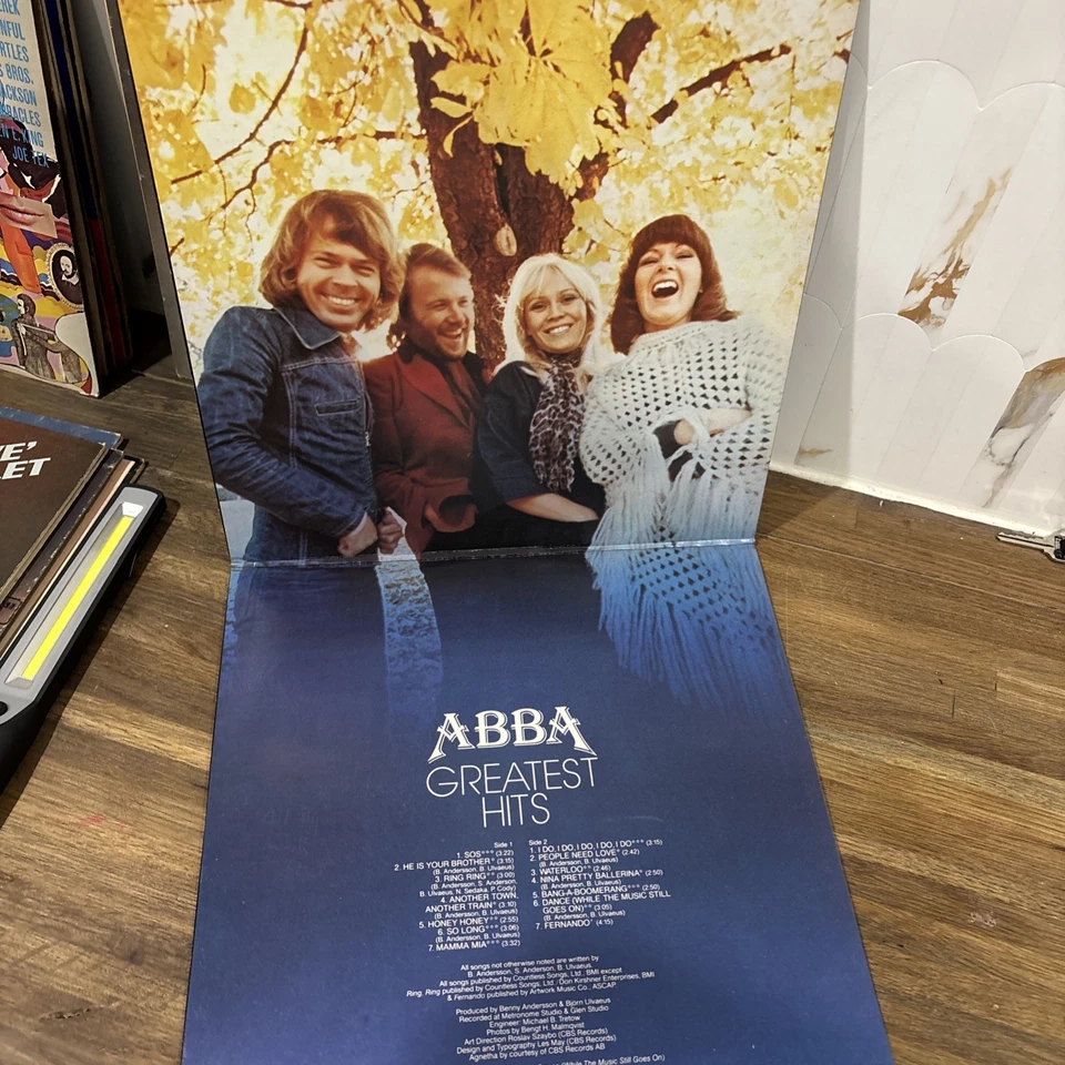 ABBA Greatest Hits Vinyl LP Record Atlantic SD 18189 VG++ - Image 2 of 4
