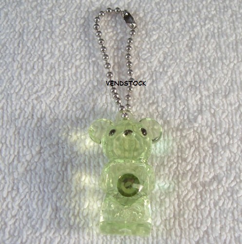 BIRTHDAY BEARS MINI KEYCHAIN BACKPACK ZIPPER PULL PARTY FAVORS BIRTHSTONE JEWELS - Picture 16 of 25