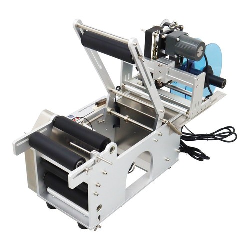 Round Bottle Labeling Machine with Code Printer 110V 0.47"-3.54" Bottle Labeler - Picture 6 of 18