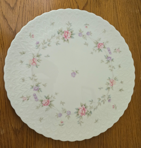 Mikasa Bone China Cake Plate Remembrance