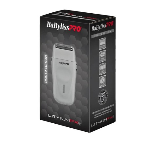 BaBylissPRO FXFS573GY LithiumFX+ Afeitadora de Doble Lámina Inalámbrica Cable Gris NUEVA - Imagen 2 de 2