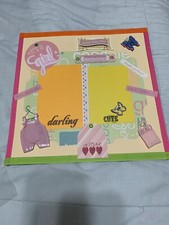 Sweet Baby Girl-12x12 premade scrapbook page