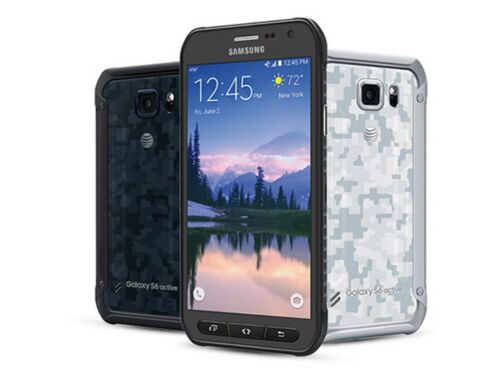 AT&T Unlocked Samsung Galaxy S6 Active 32GB Android Smartphone LCD SHADOW BURN - Picture 1 of 14