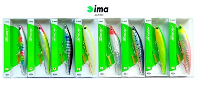 Ima iBorn 98F Shallow Fishing Lure, Sea Bass,Hard bait, Barracuda,SeaBream,JDM
