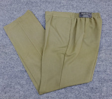 Alfred Dunner Womens Size 8 Pull On Green Comfort Waist Classic Fit Pants