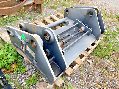 NEW - Unused Doosan DL200TC-3 Wheel Loader Hydraulic Coupler, ISO Quick Attach