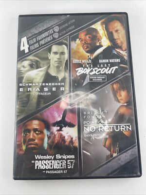 4 Film Favorites: Extreme Action (DVD, 2007, 2-Disc Set, Canadian)