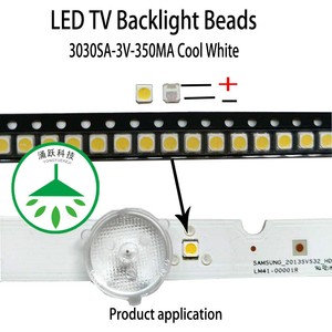 tv 1w 100pcs backlight smd diode 3v lcd repair led strip light