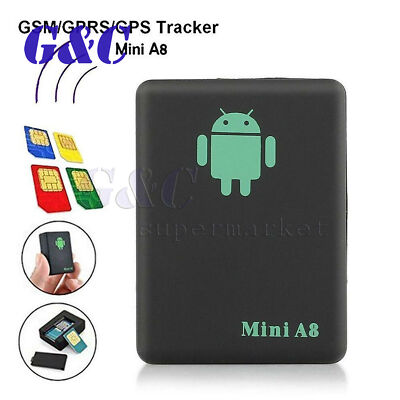 Mini A8 GPS Tracker Locator Car Kid Global Tracking Device Anti-theft Outdoor