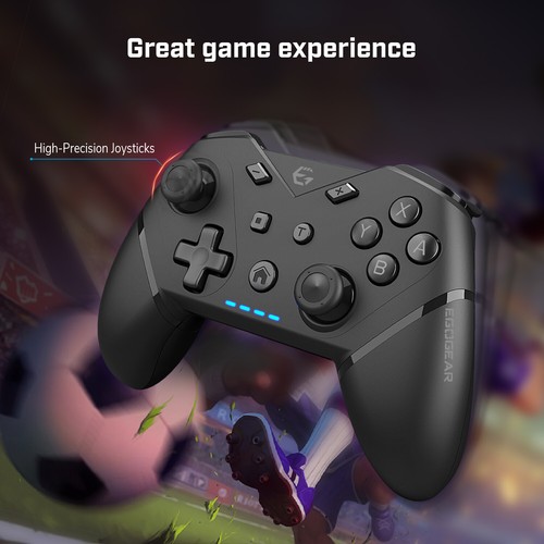 EgoGear - Manette sans fil SC20 Noire pour Nintendo Switch, Switch OLED, PS3 et - Photo 8/10