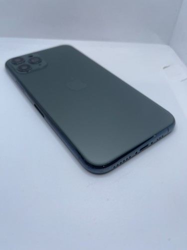 Carcasa trasera iPhone 11 Pro verde medianoche, vidrio trasero 100 % OEM reemplazado - Imagen 5 de 6