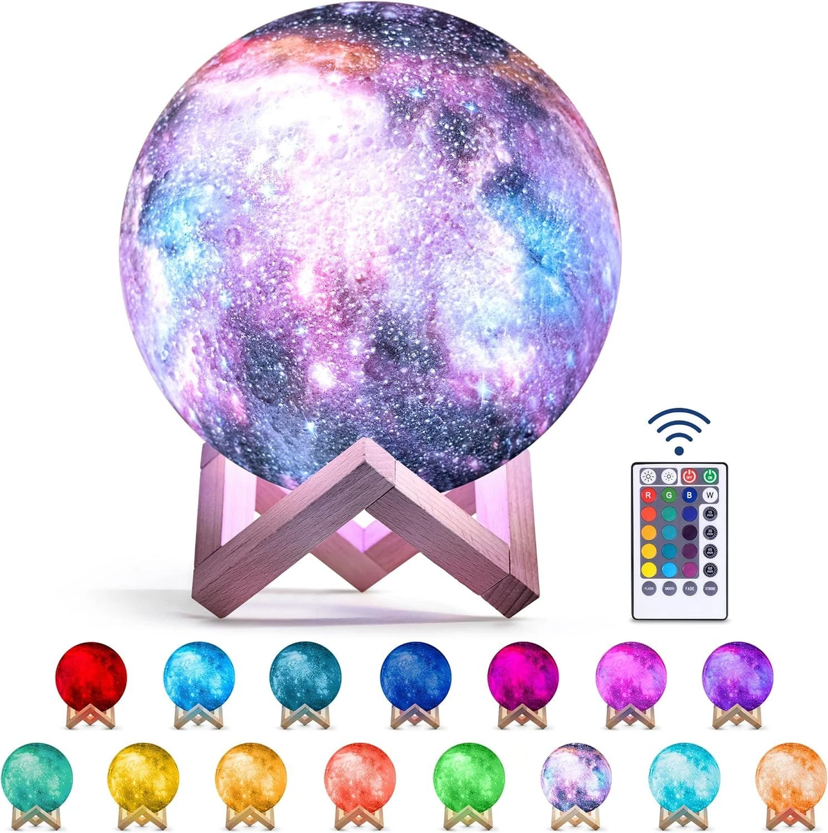 Mind glowing galaxy lamp deals