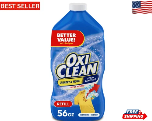 OxiClean Laundry Stain Remover Refill, 56 fl oz