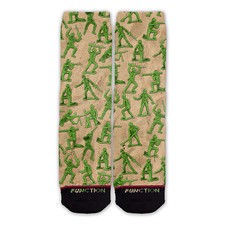 Function - Green Army Men Pattern Fashion Sock army socks toy socks army socks