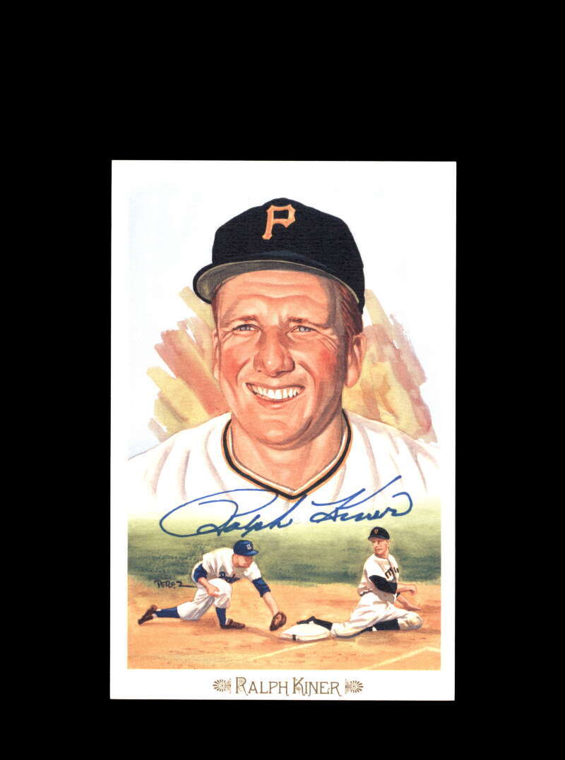 Ralph Kiner #151 Baseball Cards 1981 Perez Steele HOF Postcard trading card — raw and PSA graded price guide