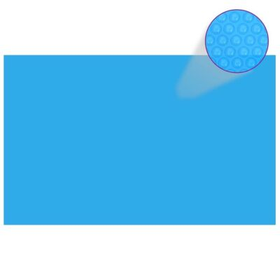 #ad #ad vidaXL Pool Cover Blue Polyethylene 315.0 x 196.9 in