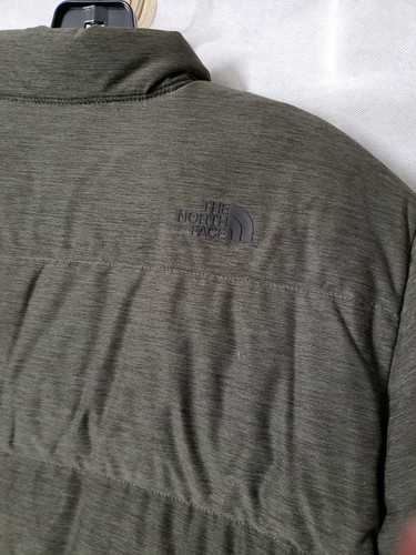 The North Face Eros Down Pullover Jacket Small Taupe Green Heather $149 - Picture 7 of 11