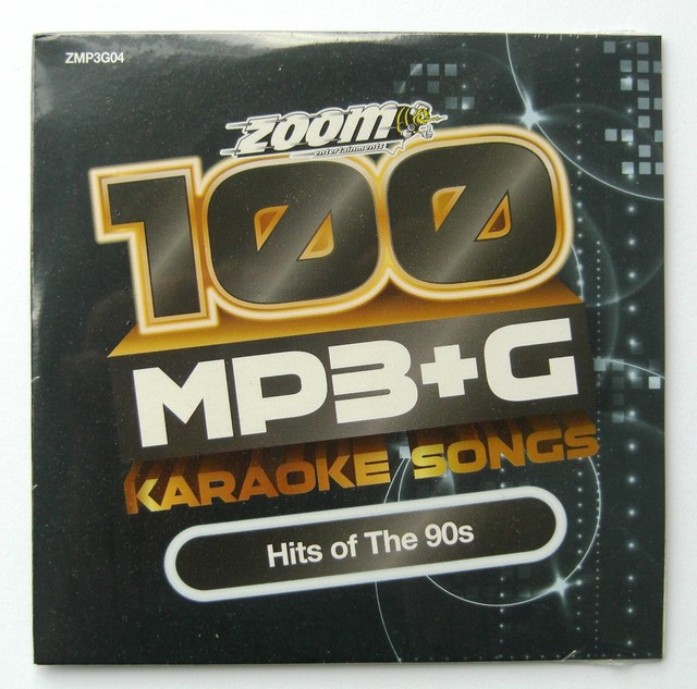 Zoom 100 Mp3 G Karaoke Songs Vol 5 Hits of The 00s for sale online eBay