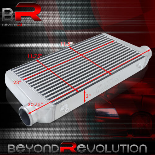 Universal Turbo Supercharger Bar & Plate Intercooler Cool Air System 31X11.75X3 - Picture 4 of 4