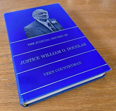 Judicial Record of Justice by Vern Countryman (1974, Hardcover)