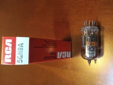 RCA 5GH8A Audio Electronic Vintage Radio TV Valve HAM Vacuum NOS Tubes