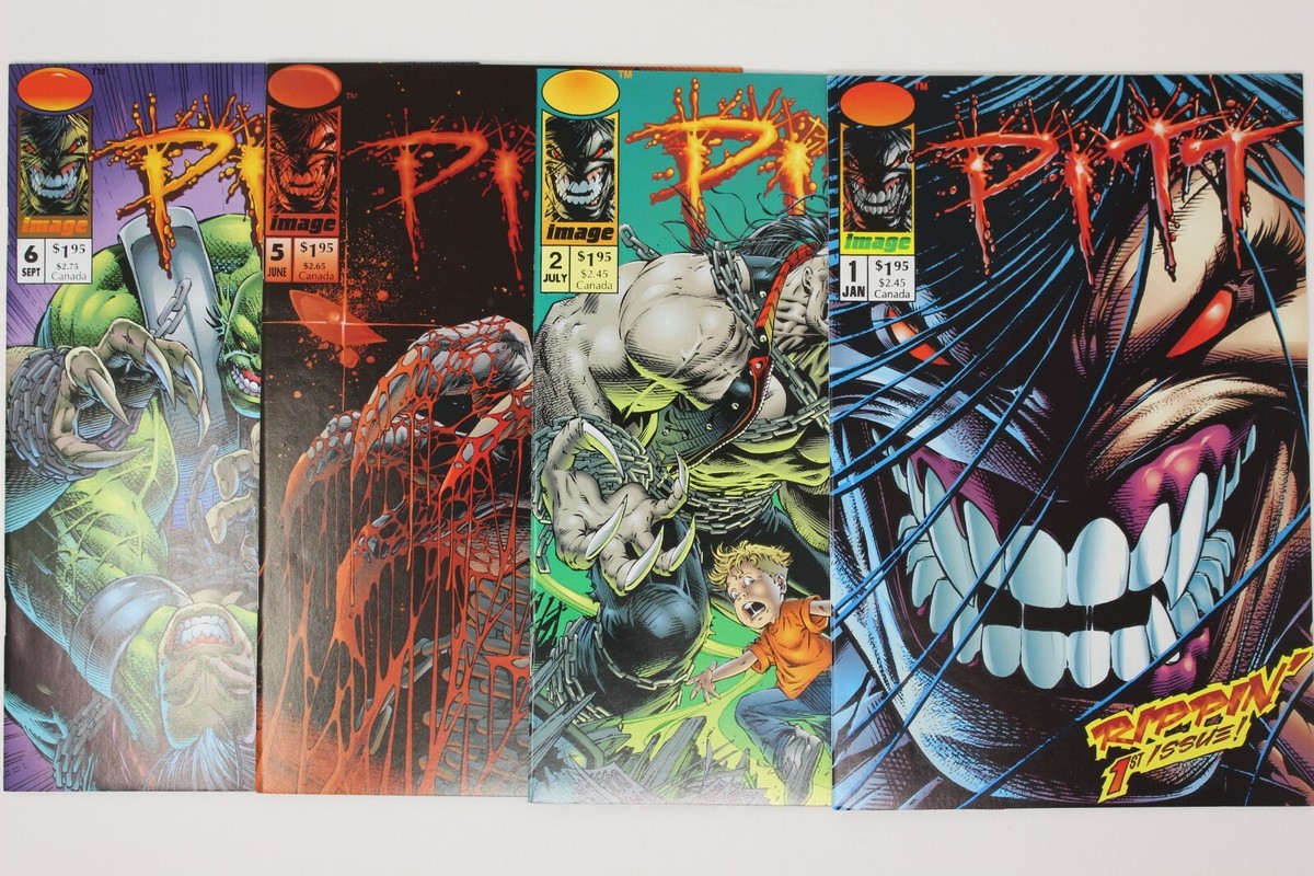 Lot of 4 Image Comics Pitt 1 2 5 6 | eBay