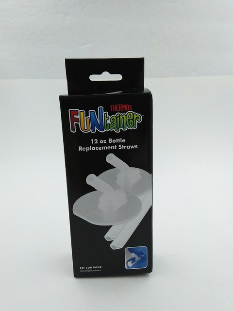funtainer 16 oz with straw