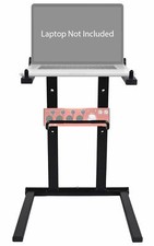 Rockville Laptop and Recording Interface Stand for Focusrite Clarett 4Pre USB
