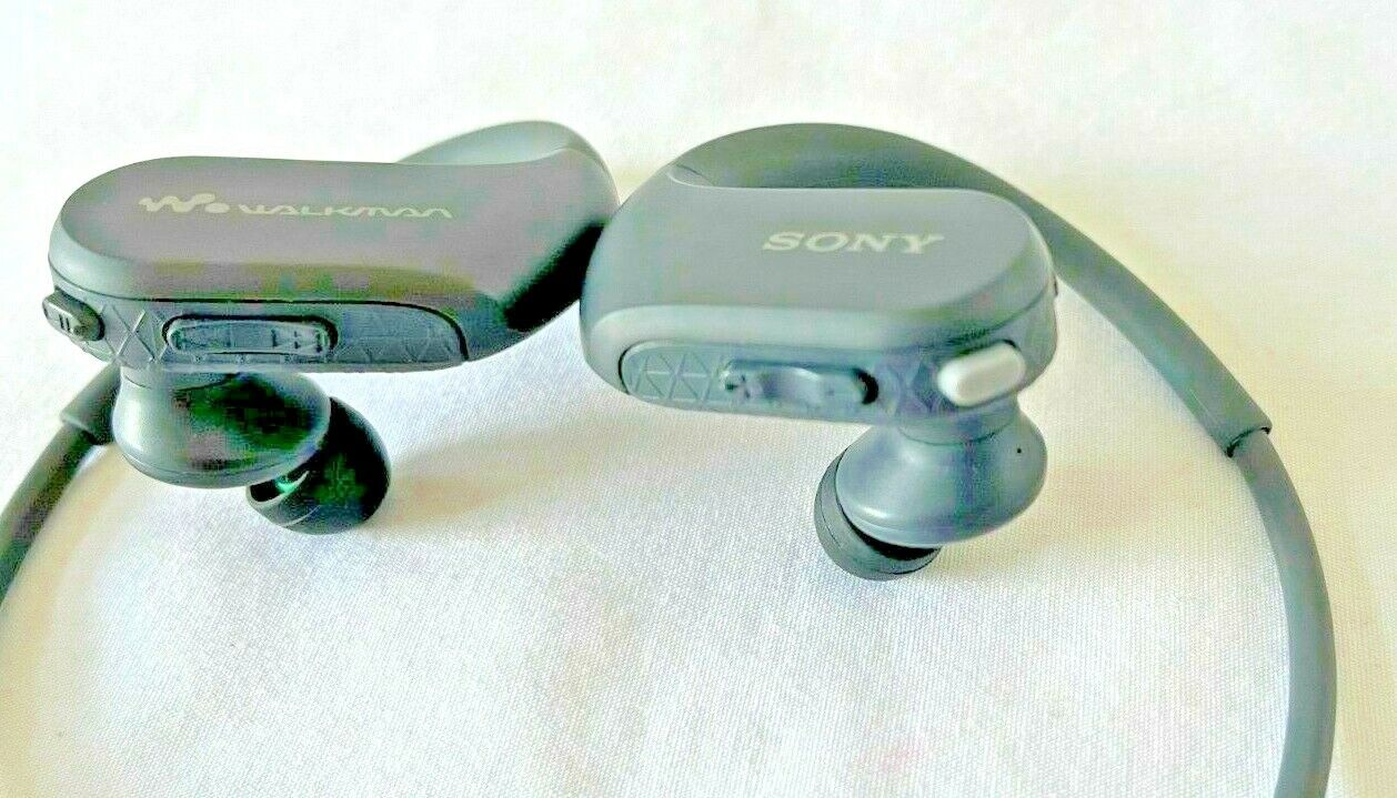 Sony NW-WS413 4GB Walkman Headphone Wearable Sports MP3 Player Black (READ)  1.1 | eBay