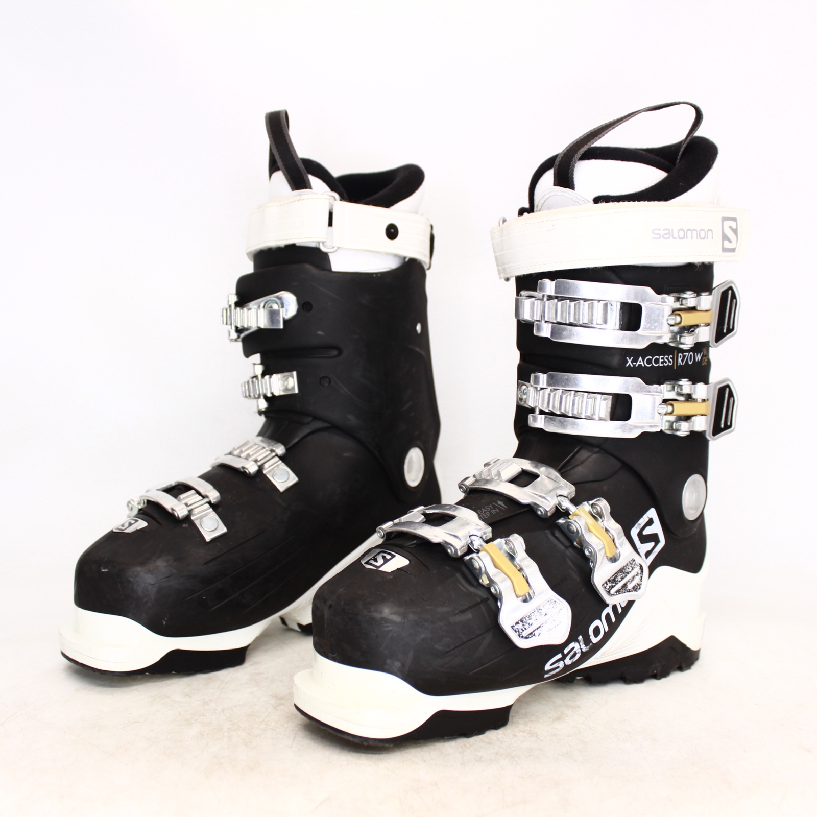 Scarponi da sci donna larghi Salomon X Access R70 taglia 6 5 Mondo 23 5 usati