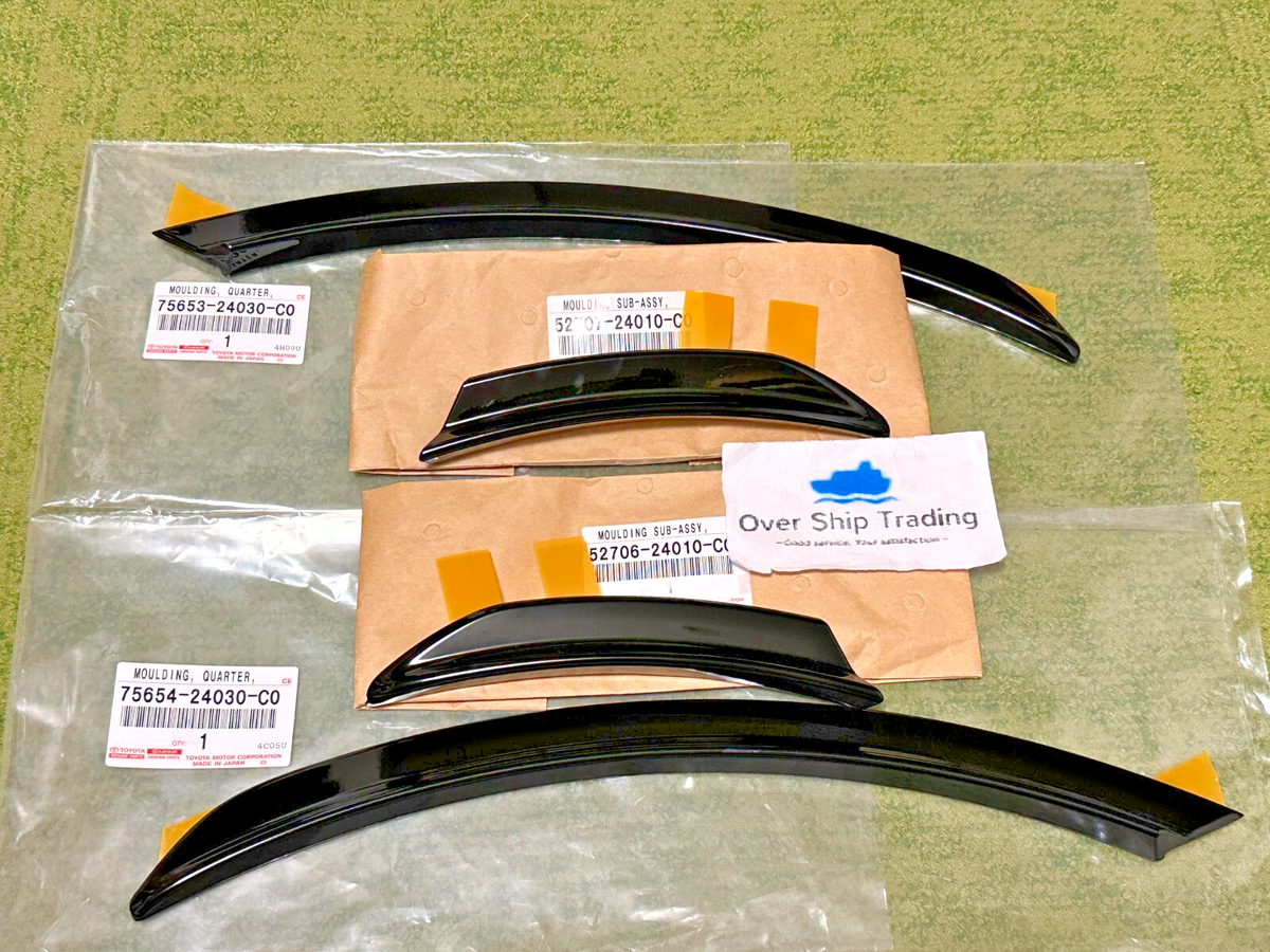 Lexus Genuine RC-F Rear Quarter Outside Fender Molding Left Right