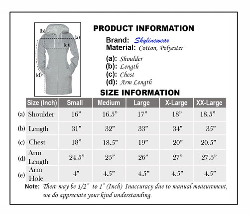 Women's Casual Zip Up Long Hoodies Coat Pocket Jacket & Sweatshirt Outerwear Dre - 第 15/37 張圖片