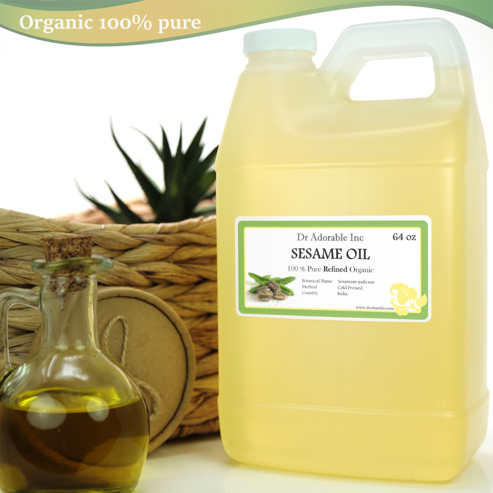ORGANIC PURE SESAME OIL COLD PRESSED ORGANIC FREE SHIPPING!!! eBay