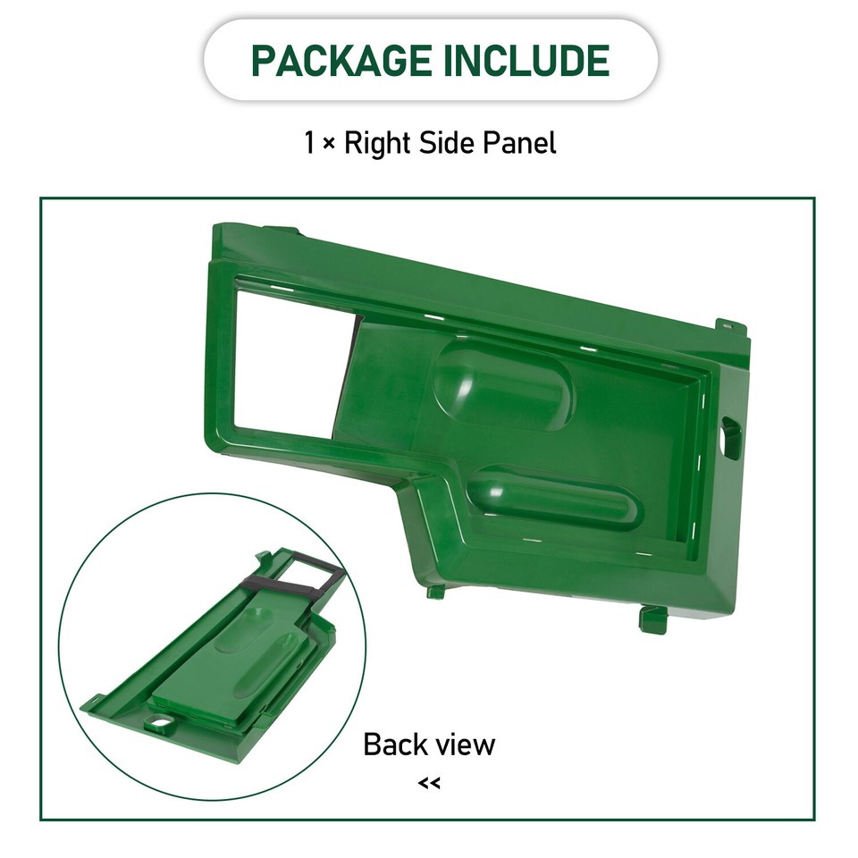 LH/RH Side Panel/Screen/Sticker Set/Panel Retaining Clip Kit AM128982 AM128983 Fits John Deere 455 UP SN