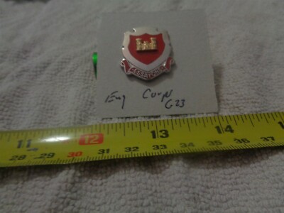 Engineer Corps G23 Unit Crest, DI, DUI (DRAW#K9) | eBay