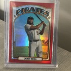2021 Topps Heritage Chrome Refractor Red Josh Bell /372 Card #309