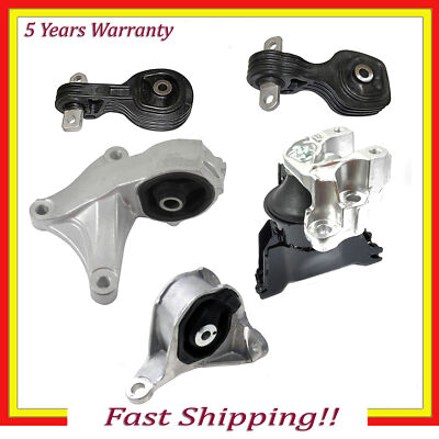 MotorKing Engine Motor & Transmission Mount For 2012-2014 Honda CR-V 2.4L 5PCS